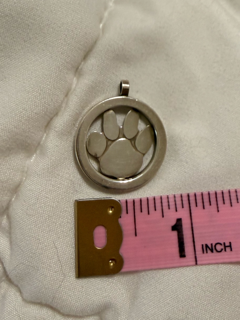 Mignon Faget Sterling Silver Tiger Paw Pendant Retired